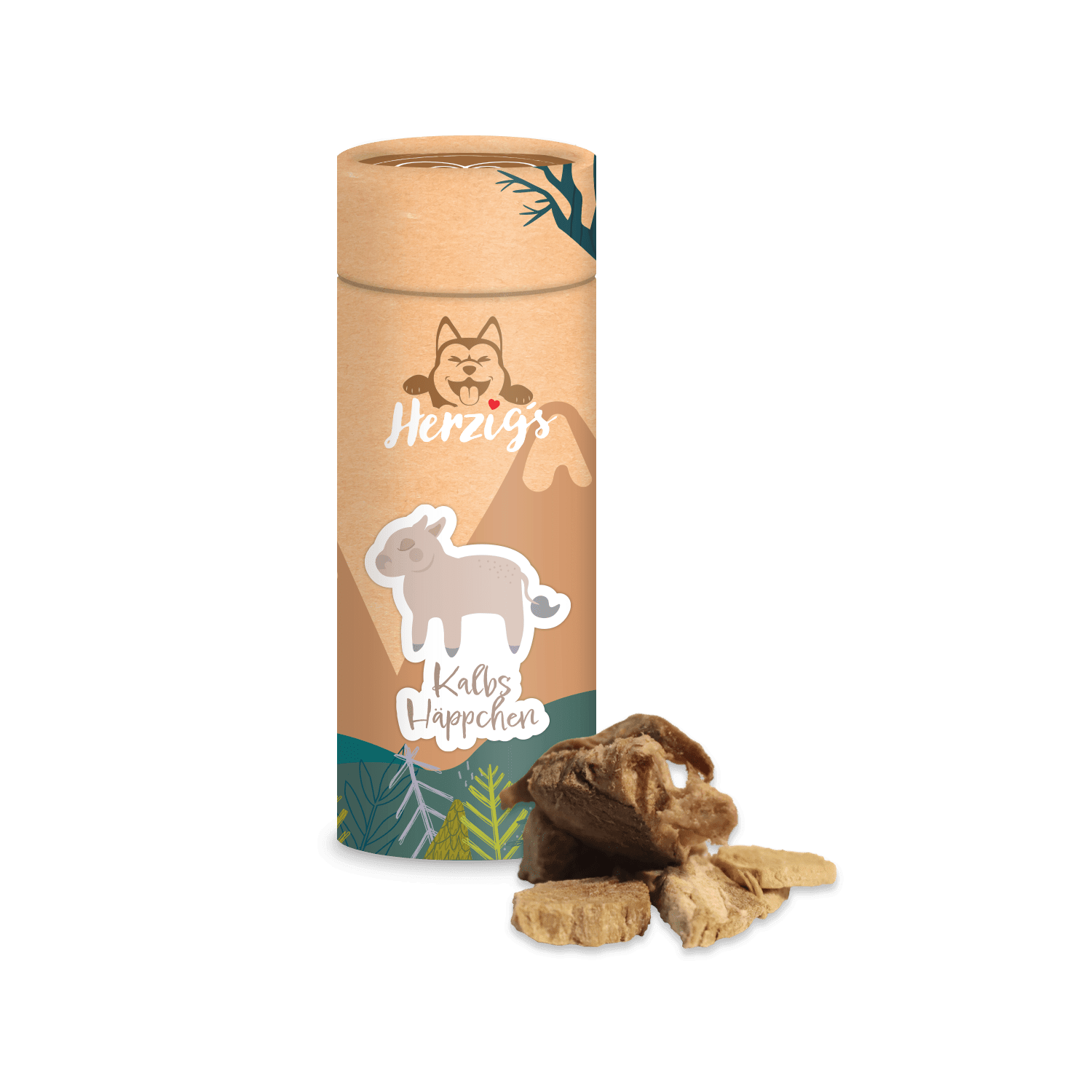 Kalbfleisch Häppchen – Herzigs Petfood Kalbfleisch Häppchen – Herzigs Petfood