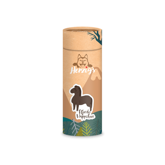 Pferde Häppchen Leckerlies Tierfutter Hundehäppchen mit Inhalt - Hundefutter bei Herzigs Petfood